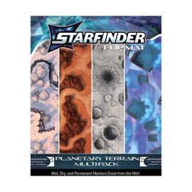 Starfinder Flip-Mat: Planetary Terrain Multi-Pack