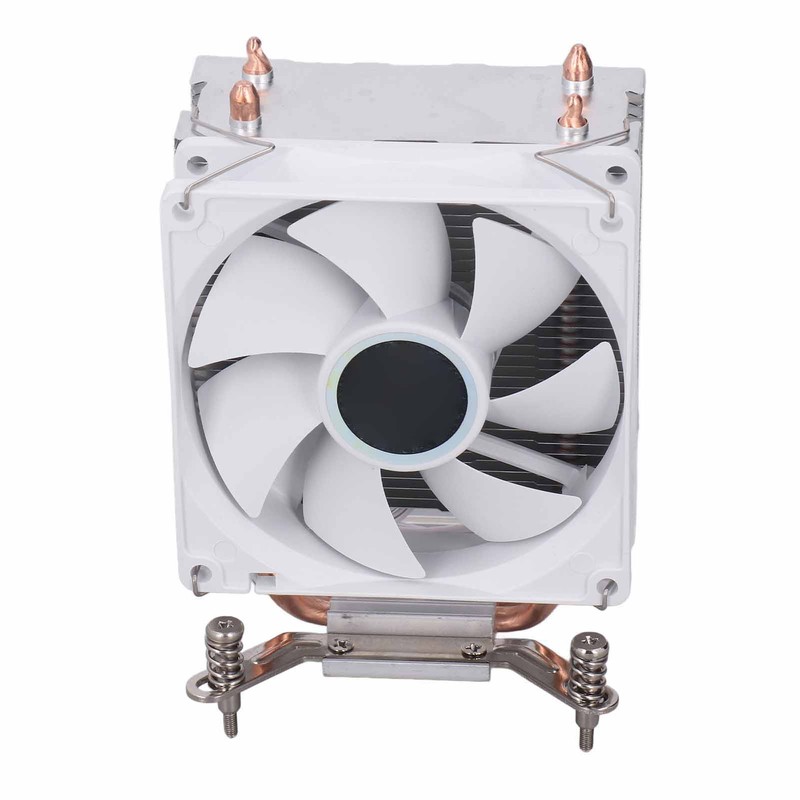 CPU Cooling Fan 3.54in 2 Heat Pipes 3pin 12VDC 2000RPM