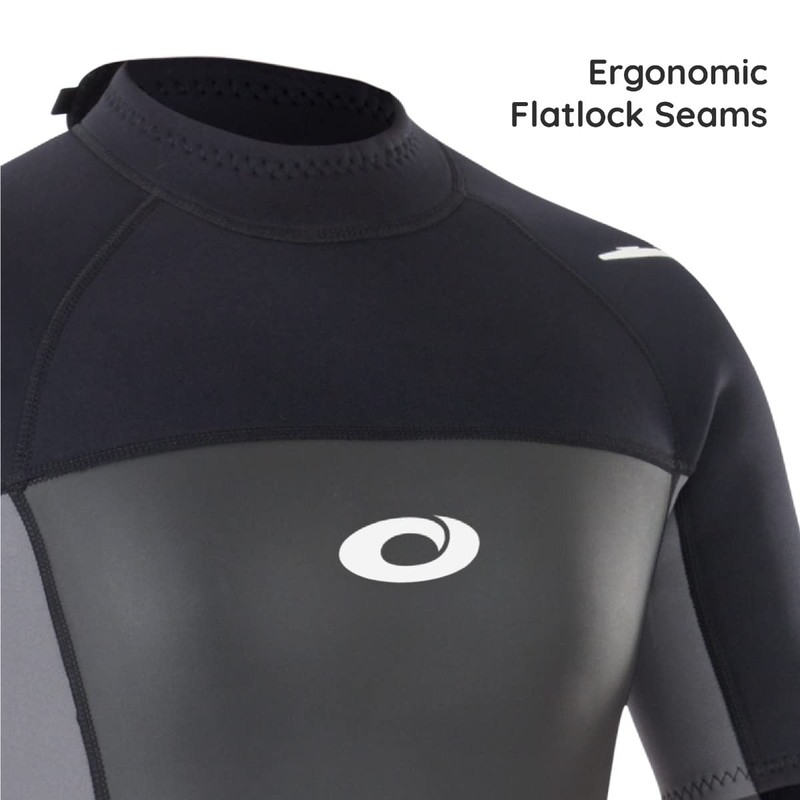 Osprey Women's Osp L - Origin Shorty Wetsuit, Black Blue,