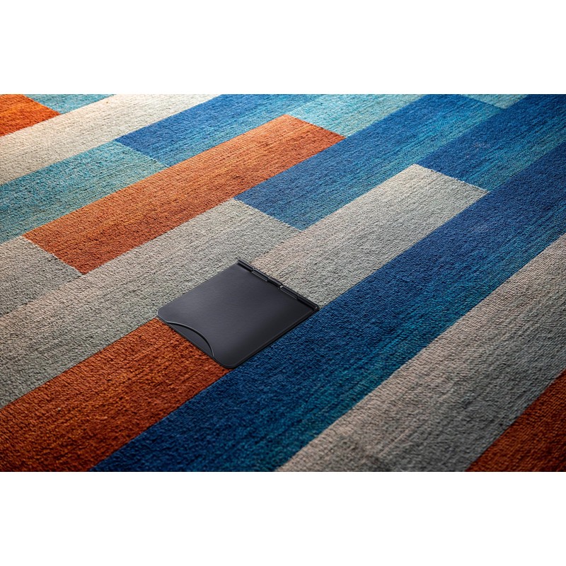 Knightsbridge 2G Modular Floor Plate - matt Black