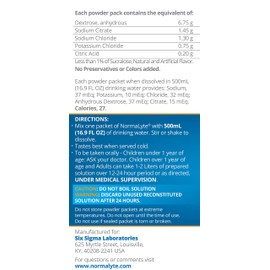 NormaLyte Apple - FSA Eligible Electrolyte Powder Packets | Clinically Studied Electrolyte Drink Mix | 6 Count Effective Hydration Sticks