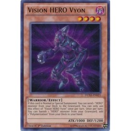 MiniEsting(TM) Vision HERO Vyon - DUSA-EN021 - Ultra Rare - 1st Edition - Duelist Saga 1st