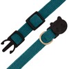 2 Pack Soft Corduroy Cat Collars with Bow Tie Bell