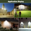 QIYEKA 4 Pack 100W LED Flood Light Outdoor,10000LM Bright Work