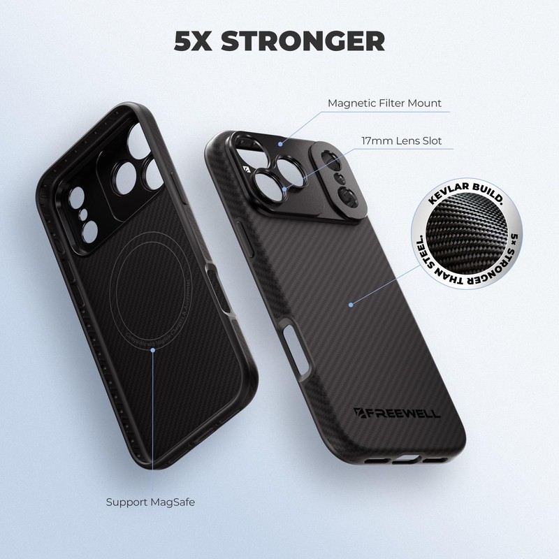 FREEWELL Pro Filmmaker - Funda para Phone 17 Pro MAX