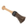 Wooden Neck Duster Brush Broken Hair Cleaning Sweep Hairdresser Neck