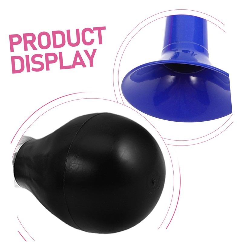 Mipcase 2pcs Loud Metal Plated Bike Horn for Enhanced Riding
