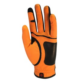 Zero Friction Men's Golf Gloves, Right Hand, One Size, Orange