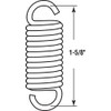 Prime-Line SP 9613 Extension Spring, Spring Steel Construction, Nickel-Plated Finish,