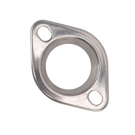 Yctze 2 Bolt 2.5 Inch Header Manifold Exhaust Connection Flanges2Bolt 2.5 Inch Manifold Collector Flange Header Exhaust Connection Downpipe Collectori