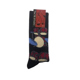 The Tie Studio Men's Drum by Socks, Multicoloured, 6-11