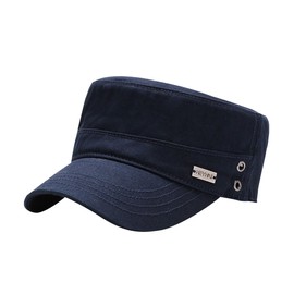 Buzz Selection CAP271 Work Cap, Military Plate, Logo, Hat, Sports, Casual, Men's, Women's, navy