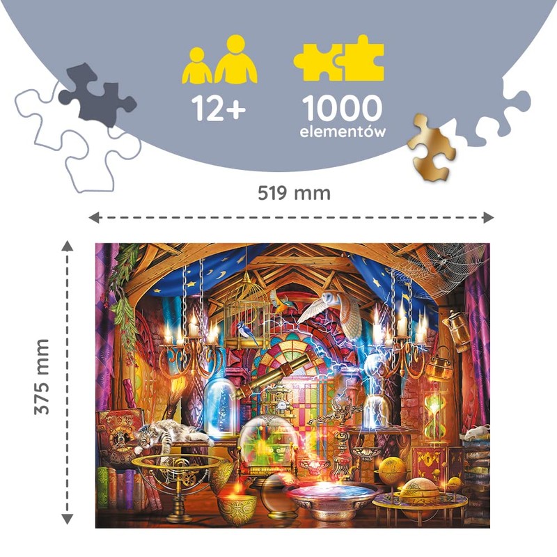 Wooden Puzzle 1000 - Magic Chamber