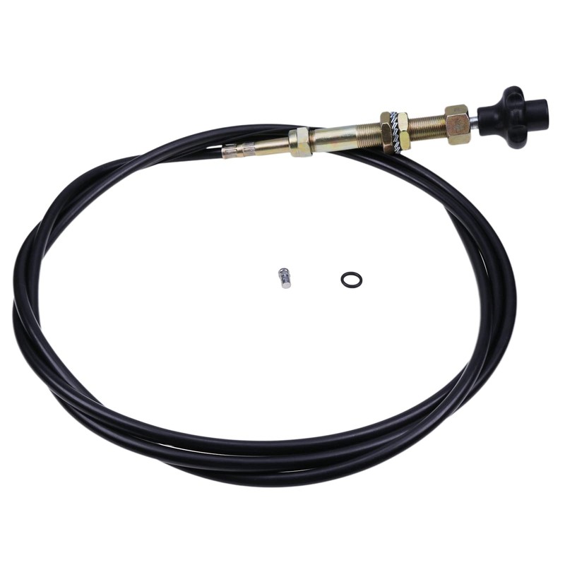 JZGRDN 10FT Heavy Duty Vernier Locking Throttle Cable 55204 VCGTX10