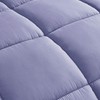 Chezmoi Collection 3-Piece Down Alternative Comforter Set (Oversized King, Lavender)