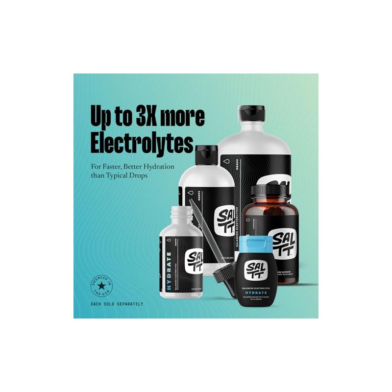 Keto Chow Electrolitos Suplemento Gotas Hidratación Sodio Magnesio Potasio Oligominerales