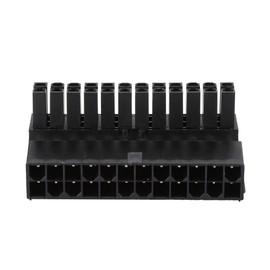 24Pin Female to 24Pin Male 90 Degree Right Angle ATX Power Connector Adapter