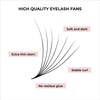 MDC LASHES Promade Fans Eyelash Extensions 500fans 0.05-0.07 Thickness, C/CC/D