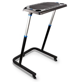 Alpcour Adjustable Bike Trainer Fitness Desk - Non-Slip Surface and Gadget Slots