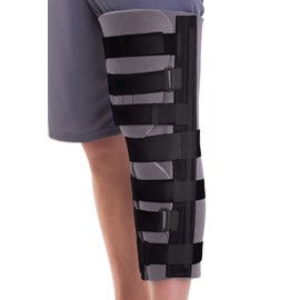 Medline ORT2420016 Cut-Away Knee Immobilizer, Universal, 16"
