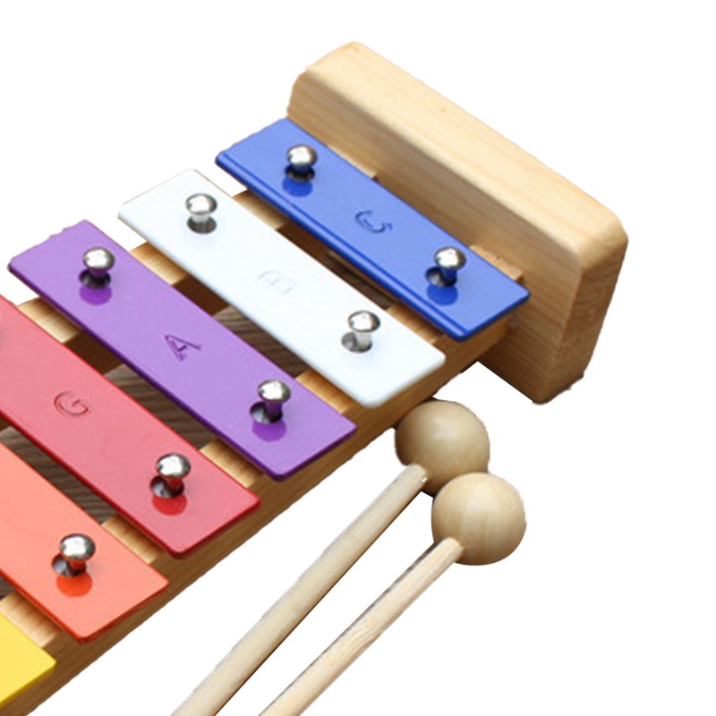 8 Notes Xylophone Kids Toy Educational Development Musical Percussion Instrument