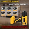 Cordless Heat Gun Compatible with Makita 18v Battery, Dual Temp.