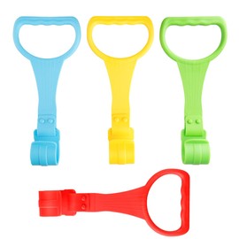 Thyonta 4 PCS Crib Standing Sling Ring Baby Toddler Hand Pull Ring Crib Enclosure Accessories (4 Colors)