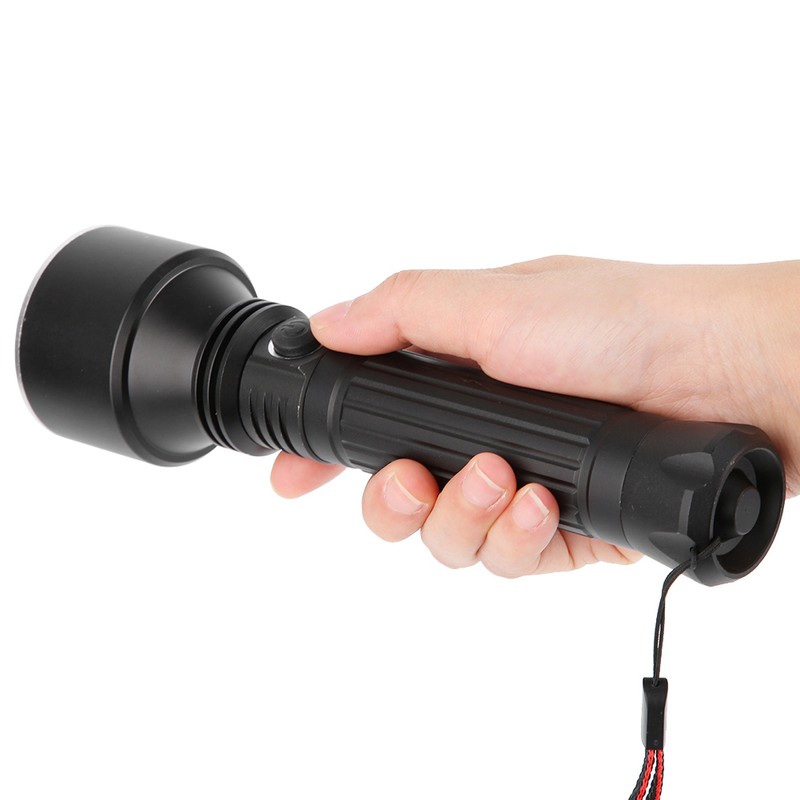 NK Aluminum Alloy Super Bright LED Torch Light Waterproof Rechargeable