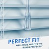 17 Inches Blind Wand, Vertical Blinds Replacement Parts with Hook