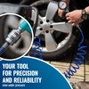 Poppstar Compressed Air Accessory Set: Tire Inflator (0-16 bar, Hose:
