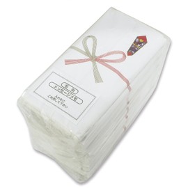 Nakamura Towel Plain with Noshi (Gift Tag), 10 Pieces, White, Approx. 2.2 oz (62.5 g), 89996, White
