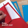 80 pcs Paper DIY Banner Flags Patriotic RED, WHITE AND