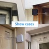 2 Pieces Punch-Free Automatic Door Closer, Automatic Door Closer with