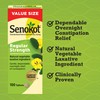 Senokot Senokot Regular Strength Tablets Natural Vegetable Laxative Ingredient, 100 Count