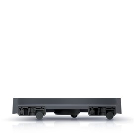 Mobile Platform for Flower Pot with Wheels, Mobile Saucer Round, Dimensions (mm) 292 x 292 x 57, Colour: Anthracite