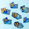 YEMEKO Liquid Core DND Dice Set, 7 Set Accessories Dice