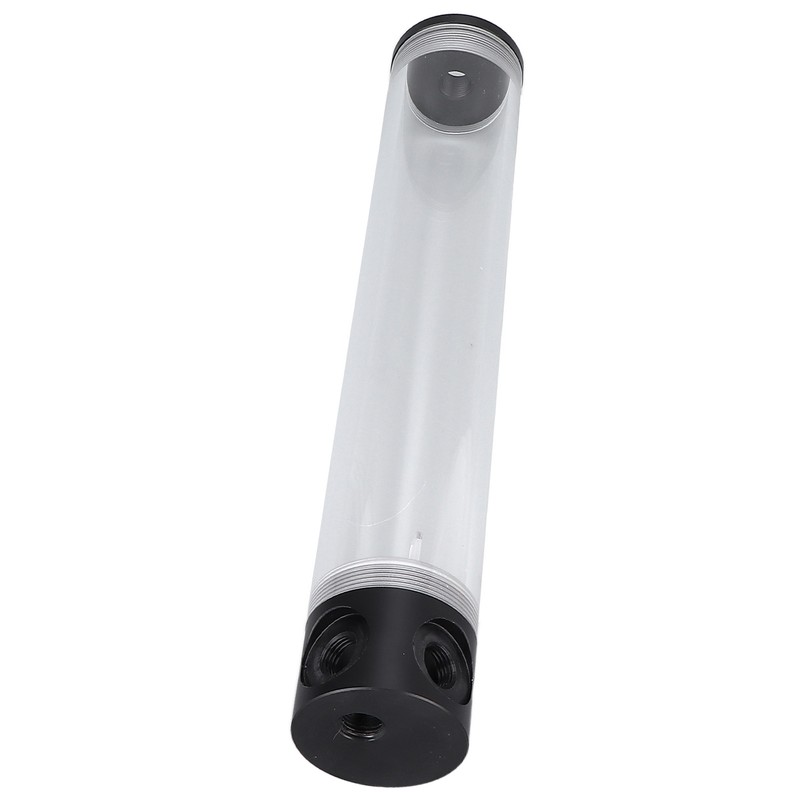 Water Cooling Reservoir 300mm/11.8in Length G1/4in Thread Low Noise Cylindrical