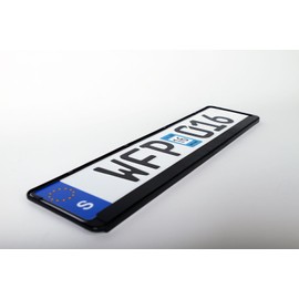 Sweden Euro Plate Package - Plate with Taxation Seal, Frame & Mounting Screws