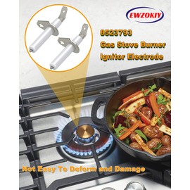 8523793 Igniter Spark Gas Range Stove Burner Electrode 4 Pack Compatible with Whirlpool WP8523793, Replace AP6012852 74007473 7432M126-60 8523793 8273061