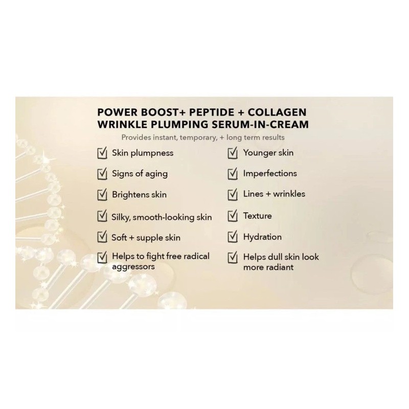 Nakery Wrinkle Pumping Serum In Cream Power Boost Peptides Collagen