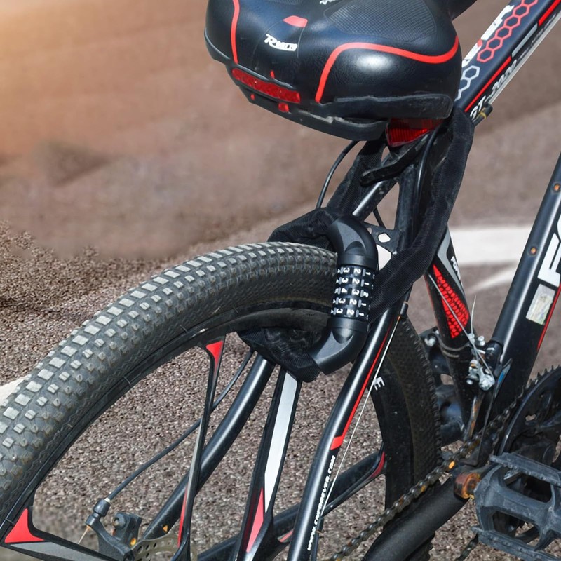 Bicycle Lock High Security with 5 Digit 100 cm Length,