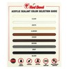 Red Devil 084660 Window & Door Siliconized Acrylic Caulk, Black,