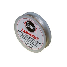 Sunset Amnesia Memory Free Monofilament - 8lb - Clear - 100m