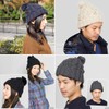 Zaction Women's Knit Hat, Pom Pom, Men's, Autumn, Winter, Skiing,