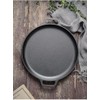 VONOTO Cast Iron Skillet Pan, Pizza Pan, Round Griddle, Cast