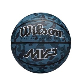 Wilson Unisex Adult MVP CAMO Basketball Blue 5 Ball, 5
