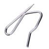 58 Pack Metal Curtain Hooks Pin-On Drapery Hooks 1.2 by