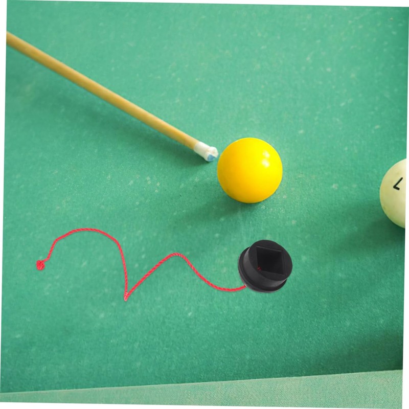 Mipcase 2pcs Snooker Cue Chalk Holder Rubber Non Slip Billiards