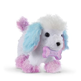 American Girl Truly Me Tropical Taffy Poodle Pet with Pink Bow and Dog Bone Toy, for Ages 6+