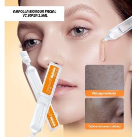 Ampolletas Vitamina C Antiarrugas Antimanchas Aclarante 30pz Momento De Aplicación Díanoche Tipo De Piel Todo Tipo De Piel                            